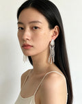 Shell Drizzle Pearl Drop Earrings