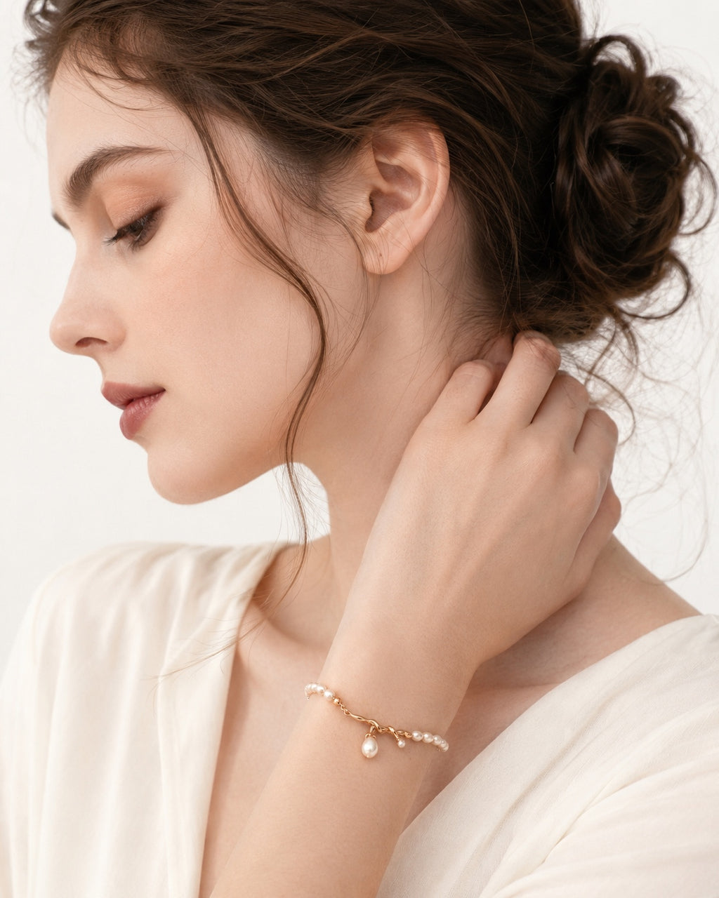 Branches Entrelacées Pearl Set