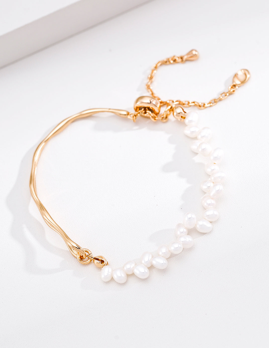 Twin Glow Rice Pearl Bracelet