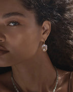 Gilded Lava Metal With Baroque Pearl Series #1