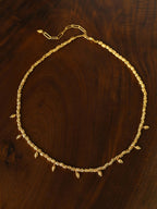 Gilded Lava Metal With Baroque Pearl Series #1