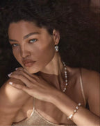 Gilded Lava Metal With Baroque Pearl Series #1