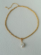 Gilded Lava Metal With Baroque Pearl Series #2
