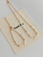 White Shell Pendant Pearl Necklace