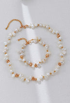 Mini Baroque Pearl Necklace